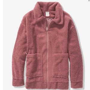 PINK Sherpa Jacket